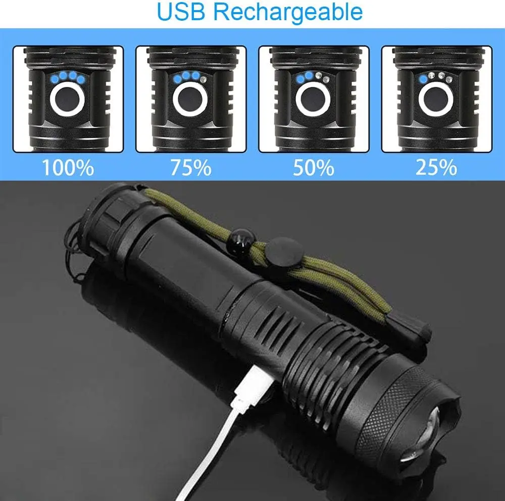 Yüksek Güçlü LED El Feneri Şar - Outdoor Camping Lamp incelemesi ve fiyatı