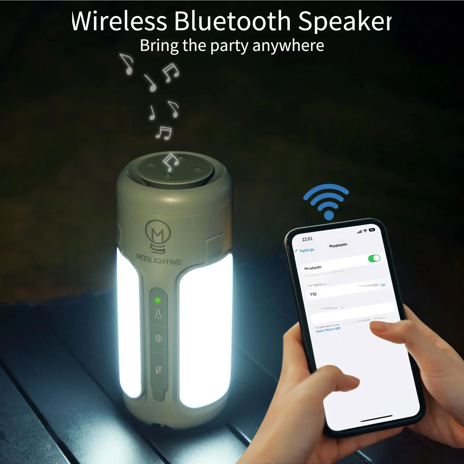 MOSLIGHTING taşınabilir blueto - Zd Outdoor Camping incelemesi ve fiyatı